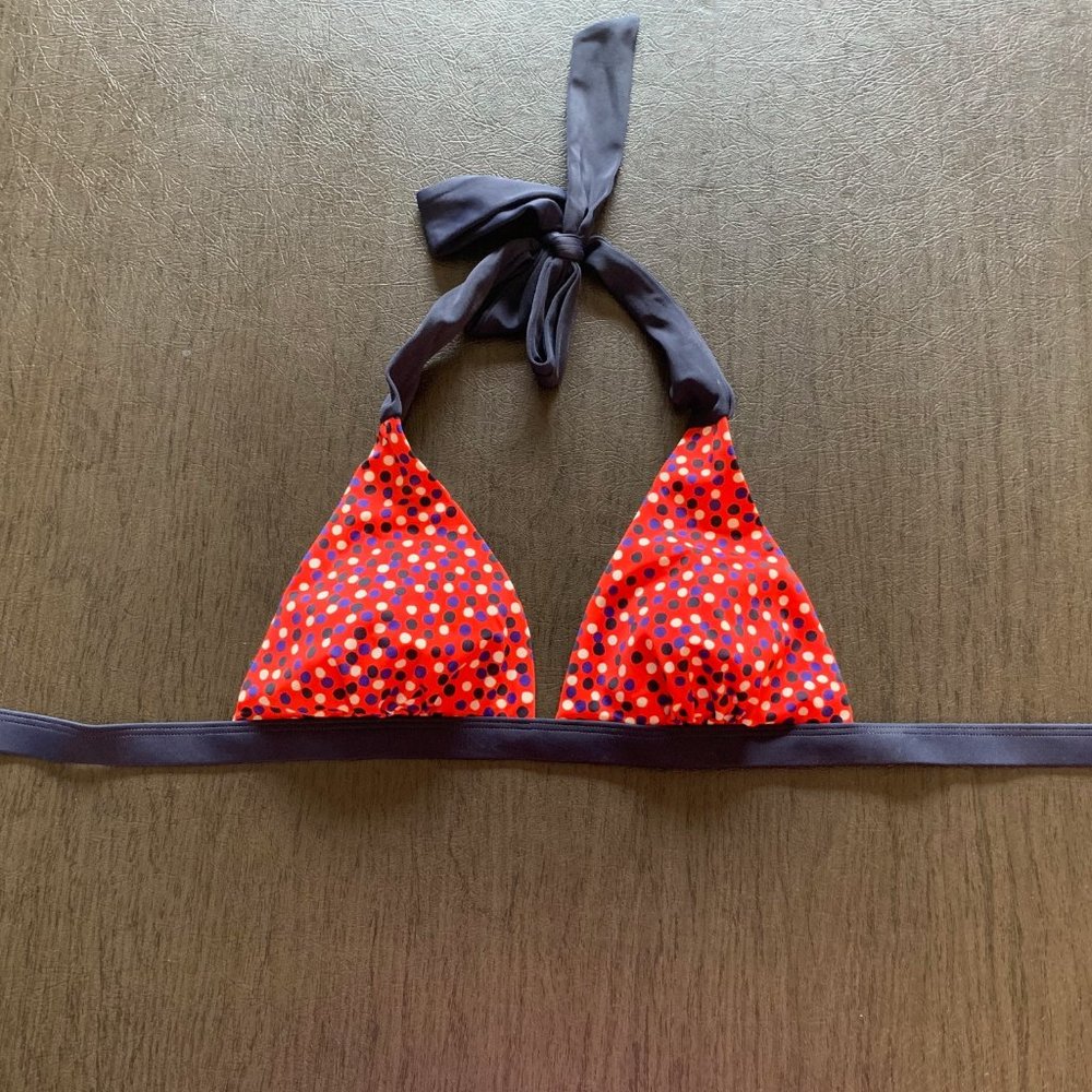 Boden Bikini Top.  Red, White and Blue